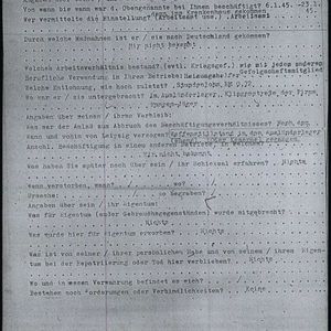Meldingsformulier J.G.N. Grapendaal Polizeipräsidium Leipzig. Bron ITS72445617