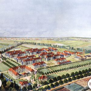 Klinikum St. Georg. Het Krankenhaus Delitzscher Strasse Leipzig waar Jan naartoe gebracht werd. Bron Wikipedia.
