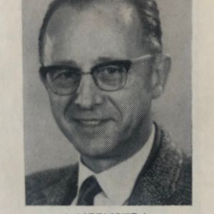 Johan Heemstra. 25jr jubileum. Foto Bedrijfsblad "Samen" van Hoogovens december 1966 blz 273.