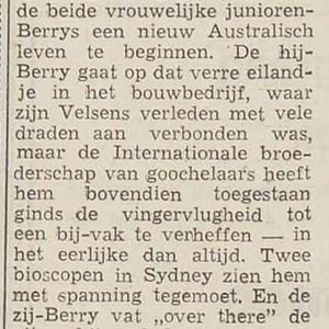 Gezin Rijsdijk emigreert in mei 1951 naar Australië. Bron IJmuider Courant 12 mei 1951.