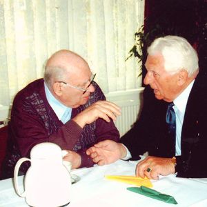 Martin Pabst en Jaap Epskamp in Zöschen