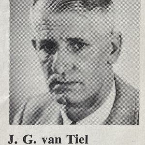 Johannes Gijsbertus van Tiel. Bron Samen januari 1973.