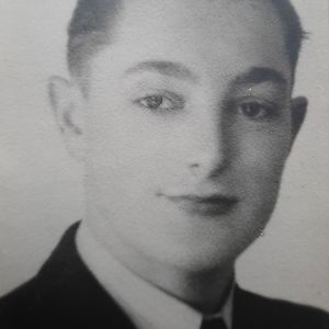 Henk Petra foto 40'er jaren. Bron familie Petra.