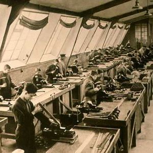Büssing fabriek leerlingenzolder