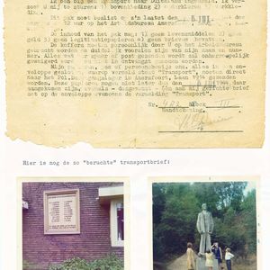 Transportbrief 28 juni 1944 