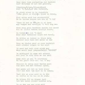 Lied van de heer Bannink  1