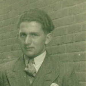 Jaap Epskamp in 1943 gefotografeerd door de heer Klomp aan de Hoflanderweg te Beverwijk