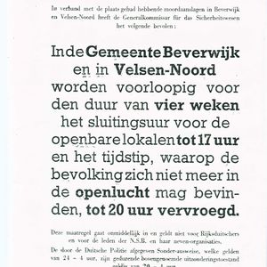 Bekendmaking van 17 april 1944