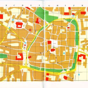 Stadsplattegrond Naumburg