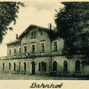 Groitzsch Bahnhof in 1945