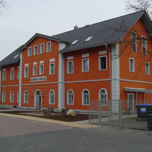 Groitzsch Bahnhof in 2005
