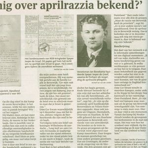 Noordhollands Dagblad 1 mei 2004 rechter deel