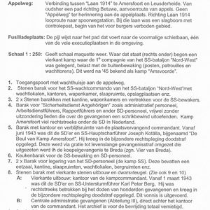 Toelichting op plattegrond PDA nummers 1 t/m 10