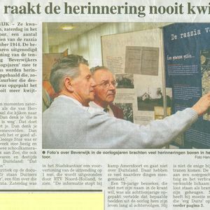 De Kennemer van 20 april 2005 Ben Numan en Berend Hop