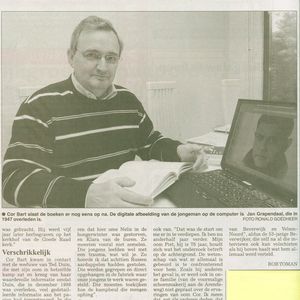De Kennemer van 20 april 2005 Interview met Cor Bart deel 2