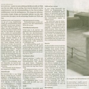 Noordhollands Dagblad 20 april 2005 tentoonstelling tekst