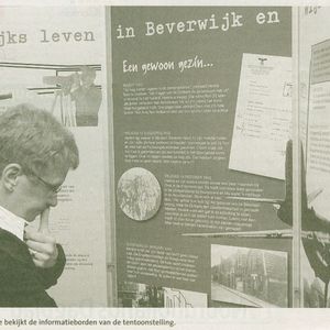 Noordhollands Dagblad 20 april 2005 tentoonstelling belangstellende