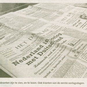 Noordhollands Dagblad 20 april 2005 tentoonstelling kranten 1940