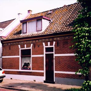 Arendsweg 75 Beverwijk. Het huis waaruit Cor bij de Razzia meegenomen is.