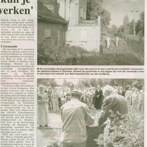 De Kennemer van 30 augustus 2006. Op één droge witte boterham kun je per dag zeker zeventien uren werken 2