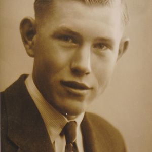 Dirk Johannes Koopman gefotografeerd in de oorlogsjaren
