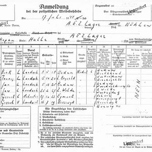 Anmeldung Lippendorf 31