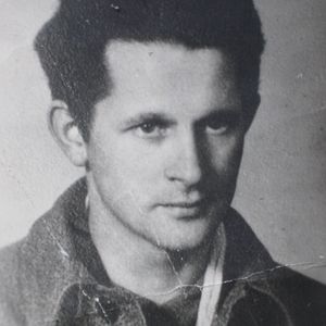 Arie Meijdam gefotografeerd rond 1945. Bron: Lowie Meijdam.