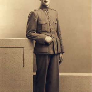 Arie Loos in Militairedienst 1939