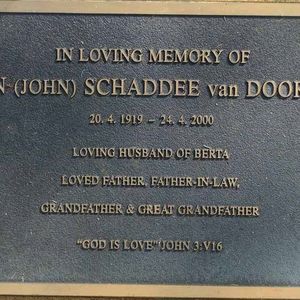 Plaquette Leongatha Cemetery