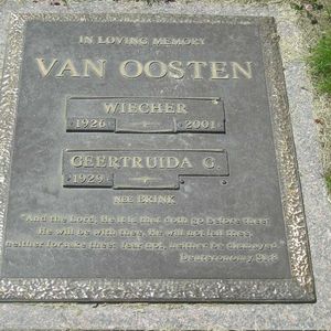 Graf van Wiecher van Oosten. Foto gemaakt door Herbert Rickards.