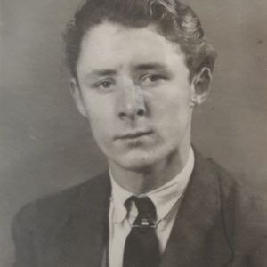 Harm Woortman in 1945-1946. Foto van de heer W. Woortman