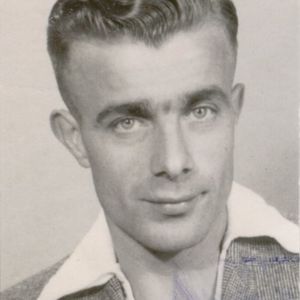 Martin als jonge man. Foto beschikbaar gesteld door A. Kraaijeveld.