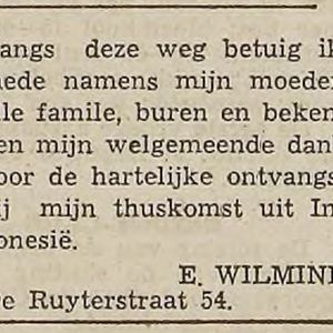 Thuiskomst uit Indonesië. IJmCrnt 13 juni 1951.