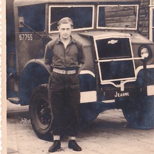Wim Schoone in 1945.