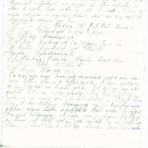 Brief uit Schkopau van ongeveer 12 juli 1944 1e deel