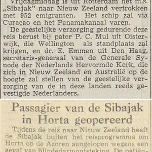 IJmuider Courant 27sept en Haarlems Dagblad 2okt 1952