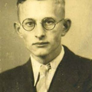 Cor van Noord circa 1938. Bron foto Mevr. C. van Noord